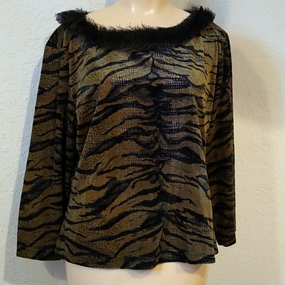 Tops - 4/$10- Funky Blouse Tops - 4/$10- Funky Blouse